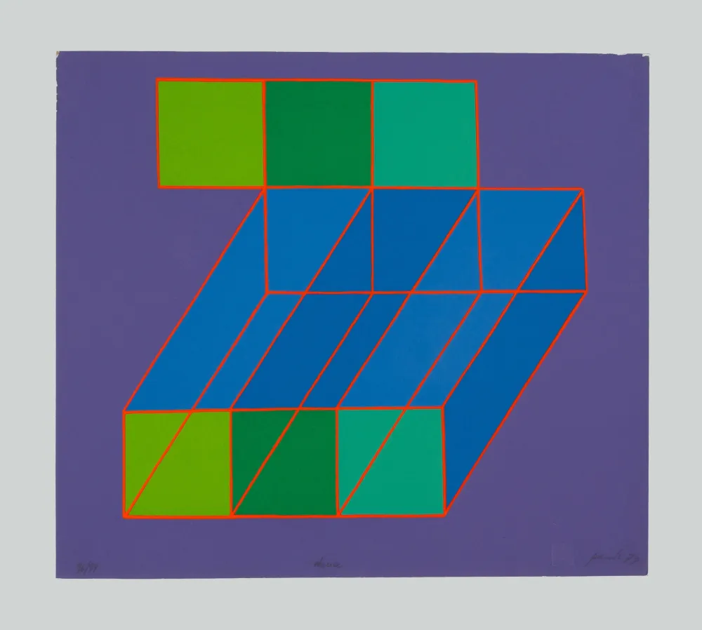 Siebdruck Perilli - Dance