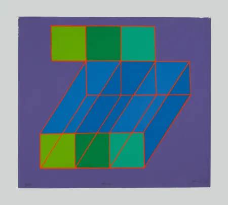 Siebdruck Perilli - Dance