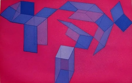 Radierung Und Aquatinta Perilli - Ditirambo