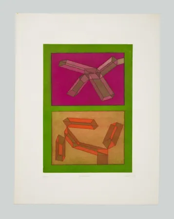 Radierung Und Aquatinta Perilli - Dolceduro