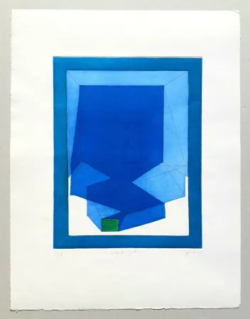 Aquatinta Perilli - Il computer ignoto