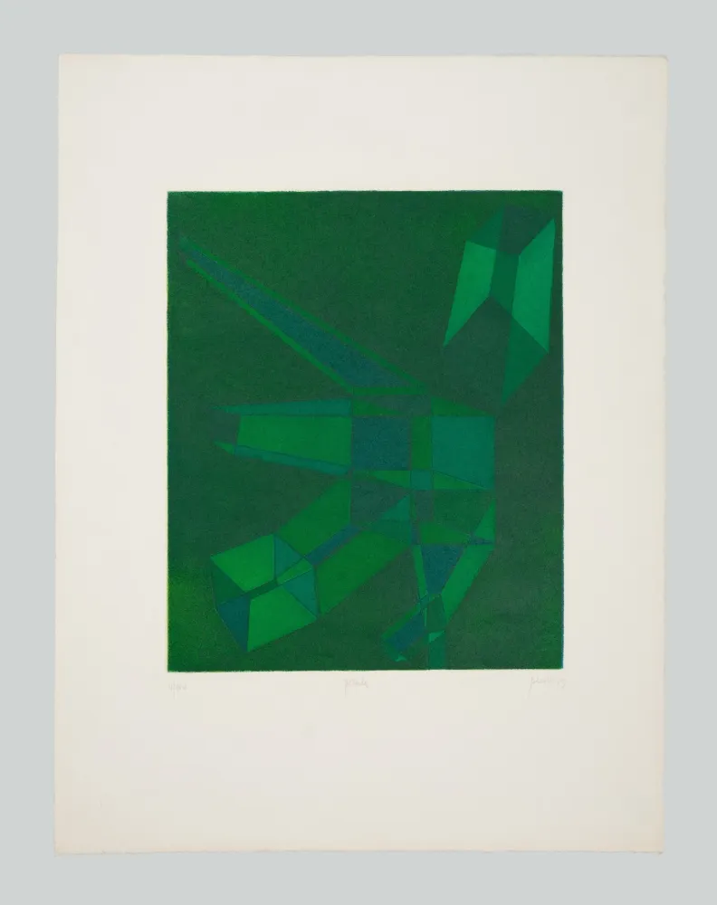 Radierung Und Aquatinta Perilli - Pirula