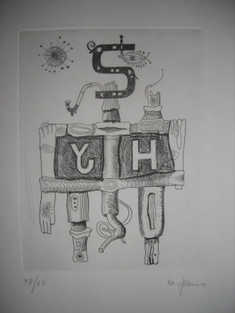 Radierung Persico - The international avant garde 2