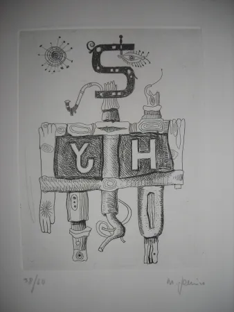 Radierung Persico - The international avant garde 2