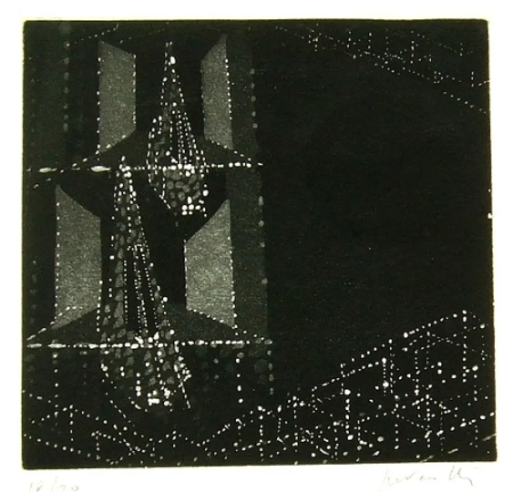 Aquatinta Peverelli - Senza titolo