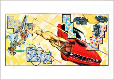 Siebdruck Phillips - Art-O-Matic Cudacutie