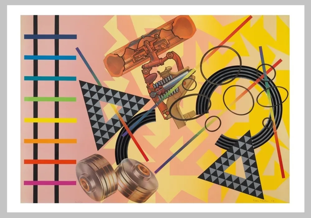 Siebdruck Phillips - Composition