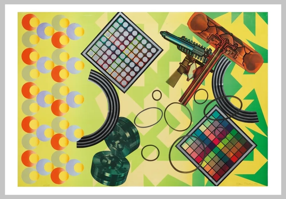 Siebdruck Phillips - Composition