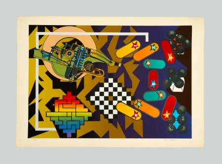 Siebdruck Phillips - Composition n.6