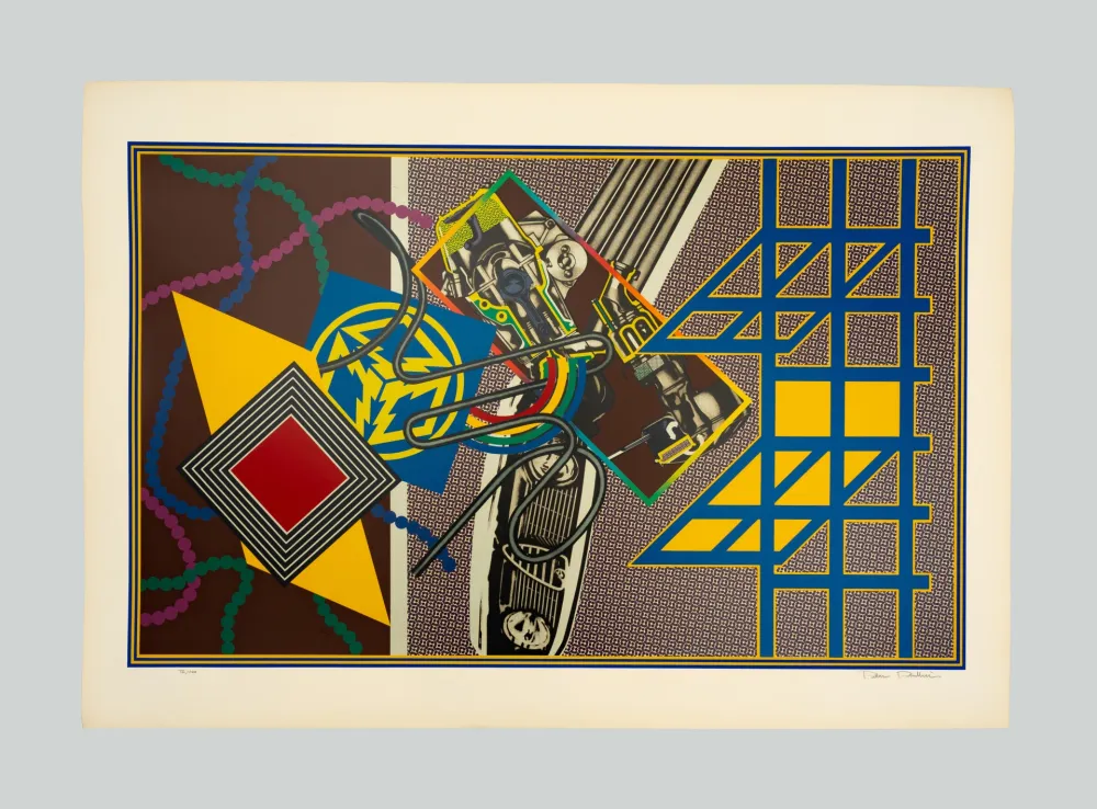 Siebdruck Phillips - Untitled