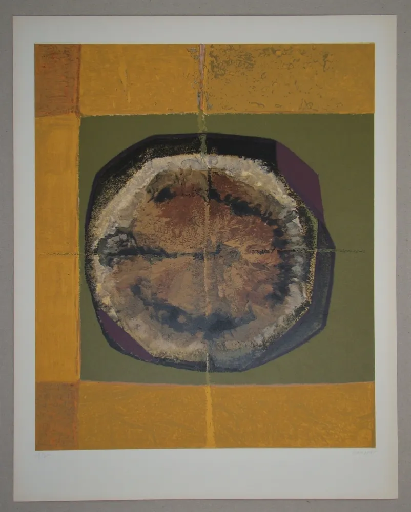 Siebdruck Piaubert - Composition IV. - 1964