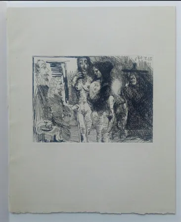 Aquatinta Picasso - 21 May 1968  - La Celestina - La Célestine