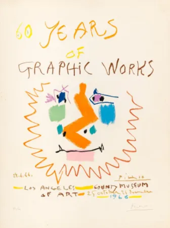 Lithographie Picasso - 60 Years of Graphic Works