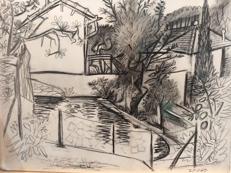 Illustriertes Buch Picasso - À Vallauris