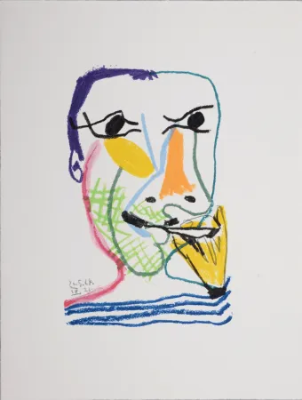 Lithographie Picasso (After) - Le Goût du Bonheur (K), 1970