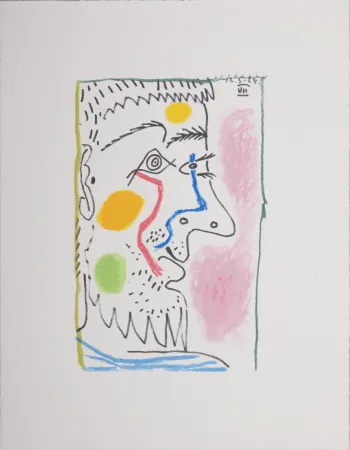 Lithographie Picasso (After) - Le Goût du Bonheur (O), 1970