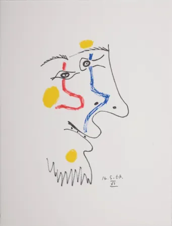 Lithographie Picasso (After) - Le Goût du Bonheur (Q), 1970