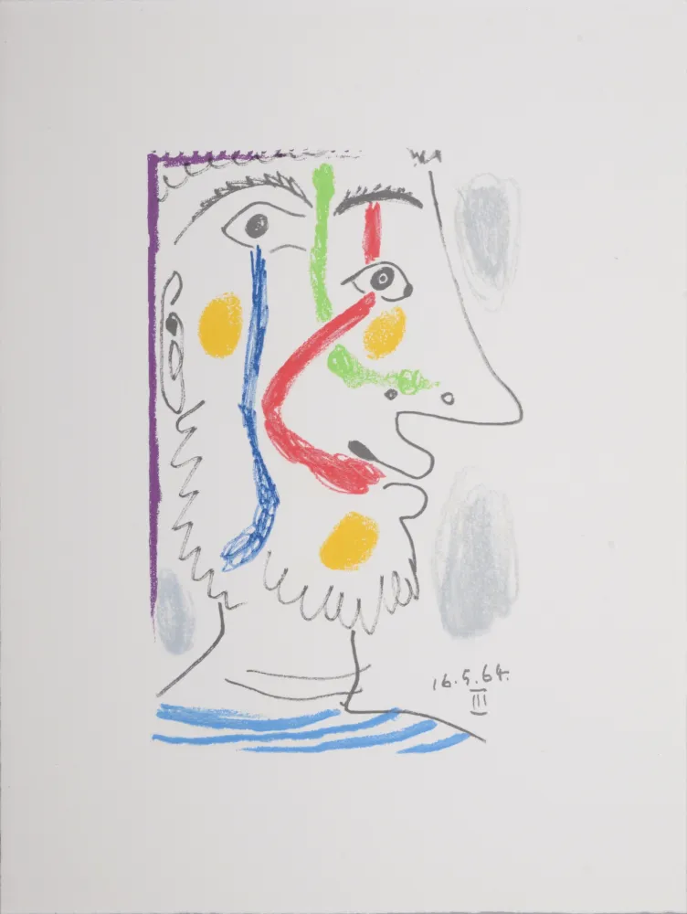 Lithographie Picasso (After) - Le Goût du Bonheur (S), 1970