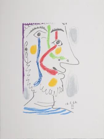 Lithographie Picasso (After) - Le Goût du Bonheur (S), 1970