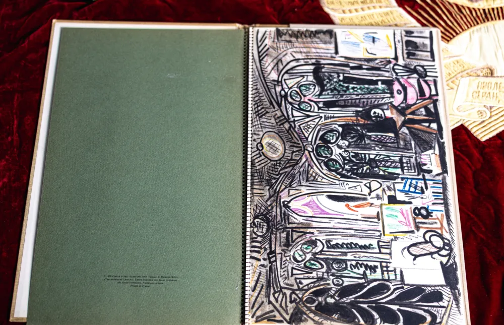 Lithographie Picasso - Carnet de la Californie 