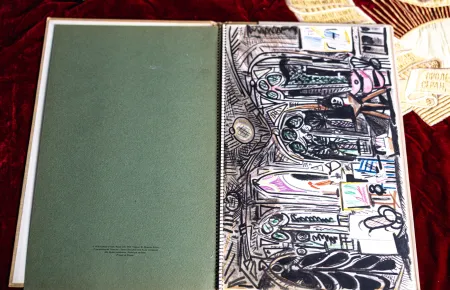 Lithographie Picasso - Carnet de la Californie 