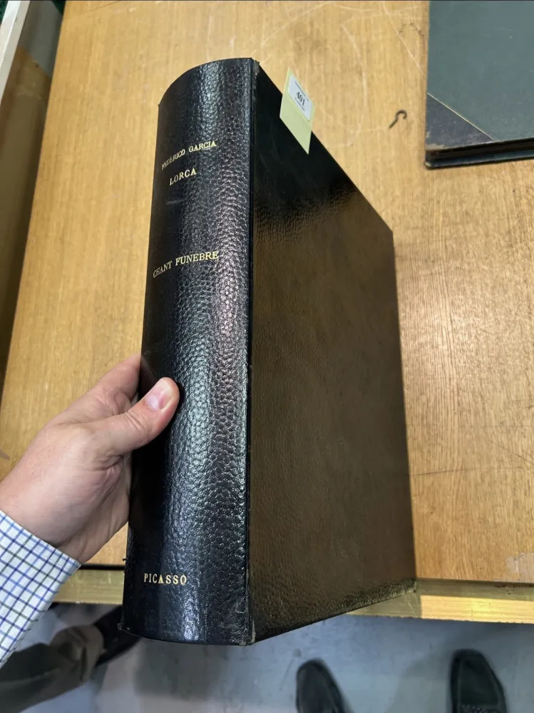 Illustriertes Buch Picasso - Chant funèbre pour Ignacio Sánchez Mejías 