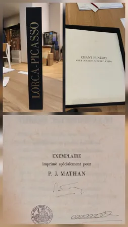 Illustriertes Buch Picasso - Chant funèbre pour Ignacio Sánchez Mejías 