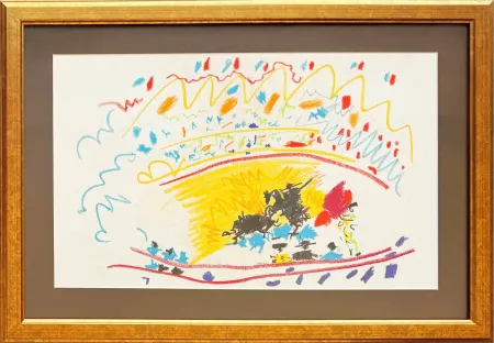 Lithographie Picasso - Corrida
