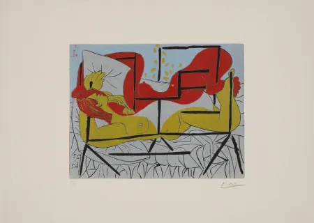 Linolschnitt Picasso - 