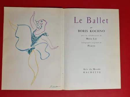 Lithographie Picasso - Danseuse/Ballerina 1954