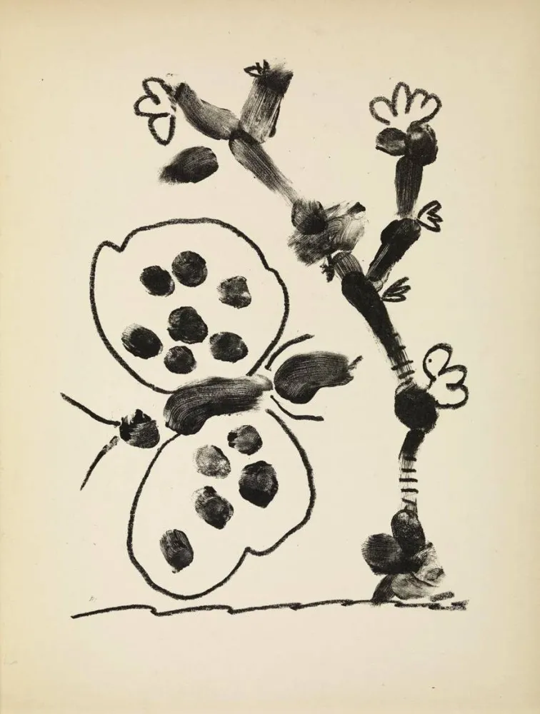 Lithographie Picasso - De mémoir d'homme, Planche III