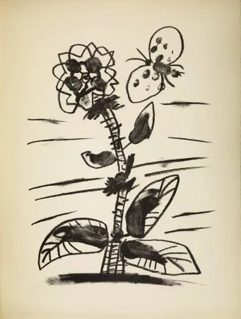 Lithographie Picasso - De mémoir d'homme, Planche IV