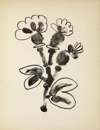 Lithographie Picasso - De mémoir d'homme, Planche V