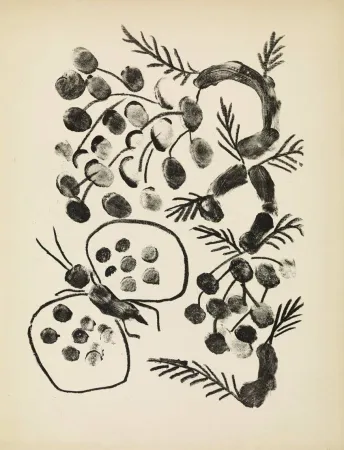 Lithographie Picasso - De mémoir d'homme, Planche VIII