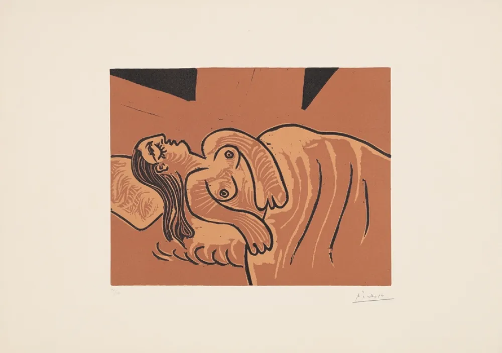 Linolschnitt Picasso - 