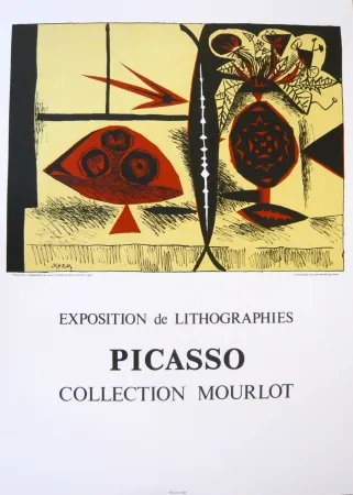 Plakat Picasso - Exposition Picasso Mourlot 3