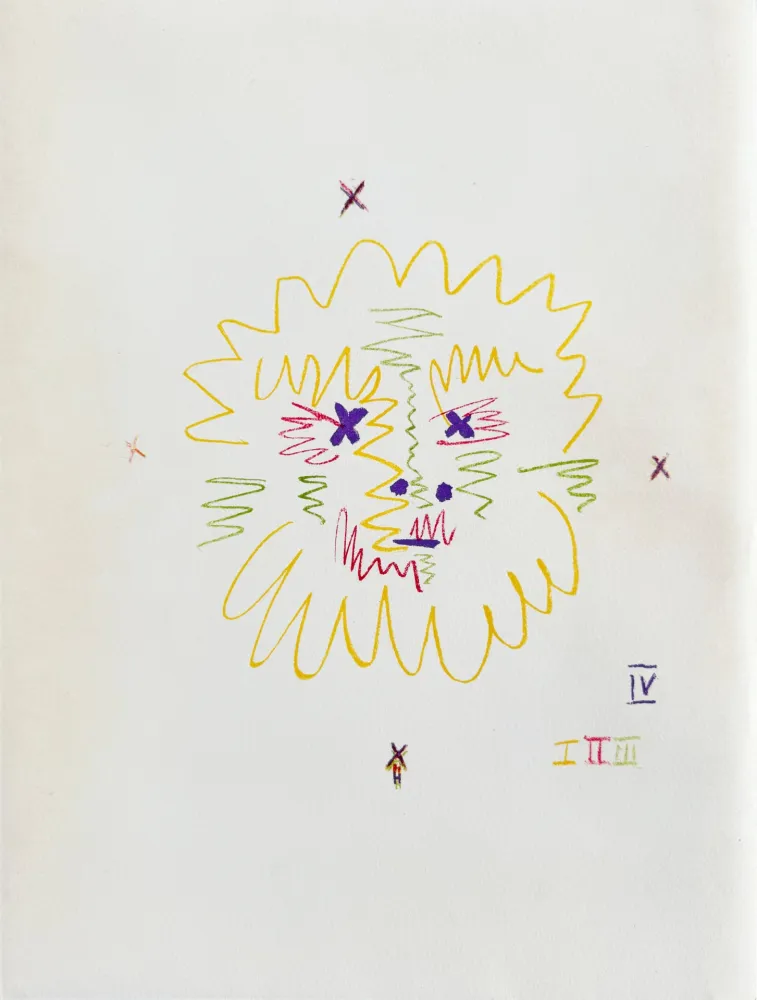 Lithographie Picasso - Faune