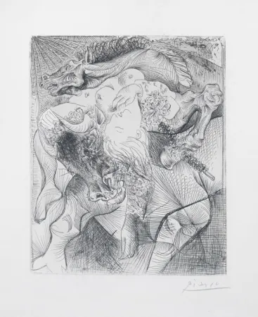 Stich Picasso - Femme torero II