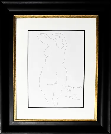 Stich Picasso - Femme vue de Dos