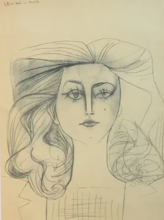 Lithographie Picasso - Francoise Gilot