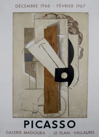 Lithographie Picasso - Galerie Madoura - Le Plan - Vallauris #1