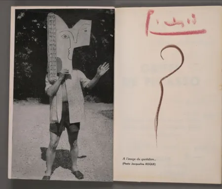 Illustriertes Buch Picasso - Griffes de Picasso, 1961 -Signed -Unique 