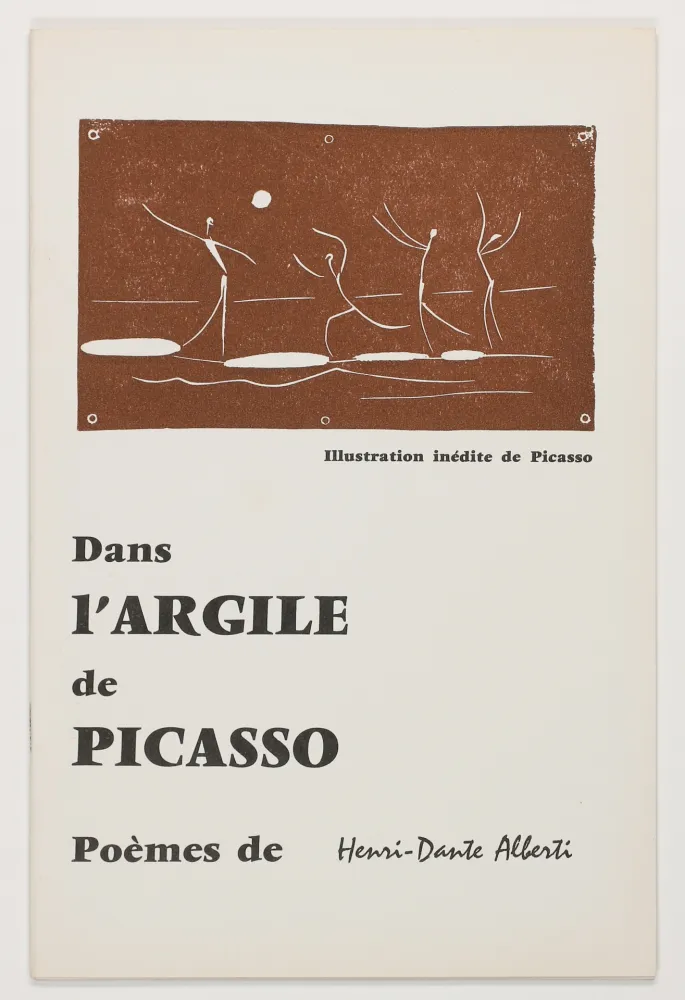 Illustriertes Buch Picasso - Jeu de ballon sur une plage (Dans l'Argile de Picasso)