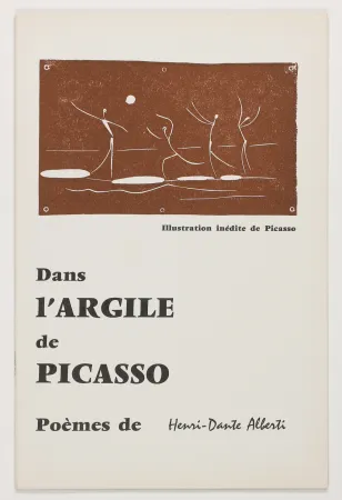 Illustriertes Buch Picasso - Jeu de ballon sur une plage (Dans l'Argile de Picasso)