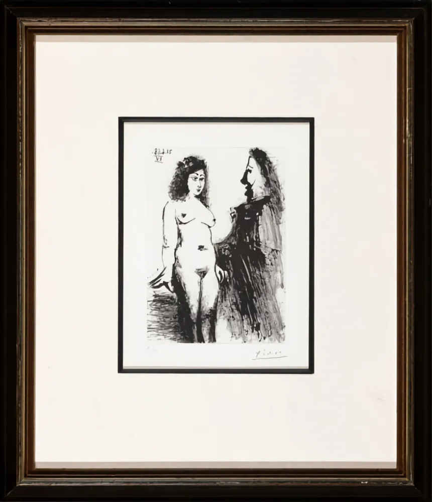Stich Picasso -  Jeune prostituée et Mousquetaire 