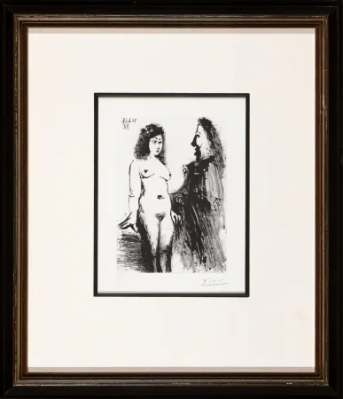 Stich Picasso -  Jeune prostituée et Mousquetaire 