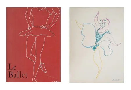Illustriertes Buch Picasso - La ballet