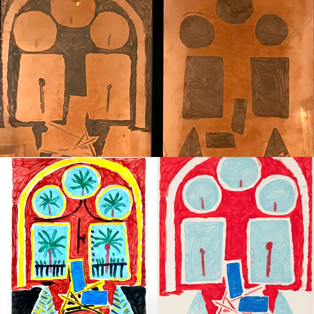 Aquatinta Picasso - La Californie