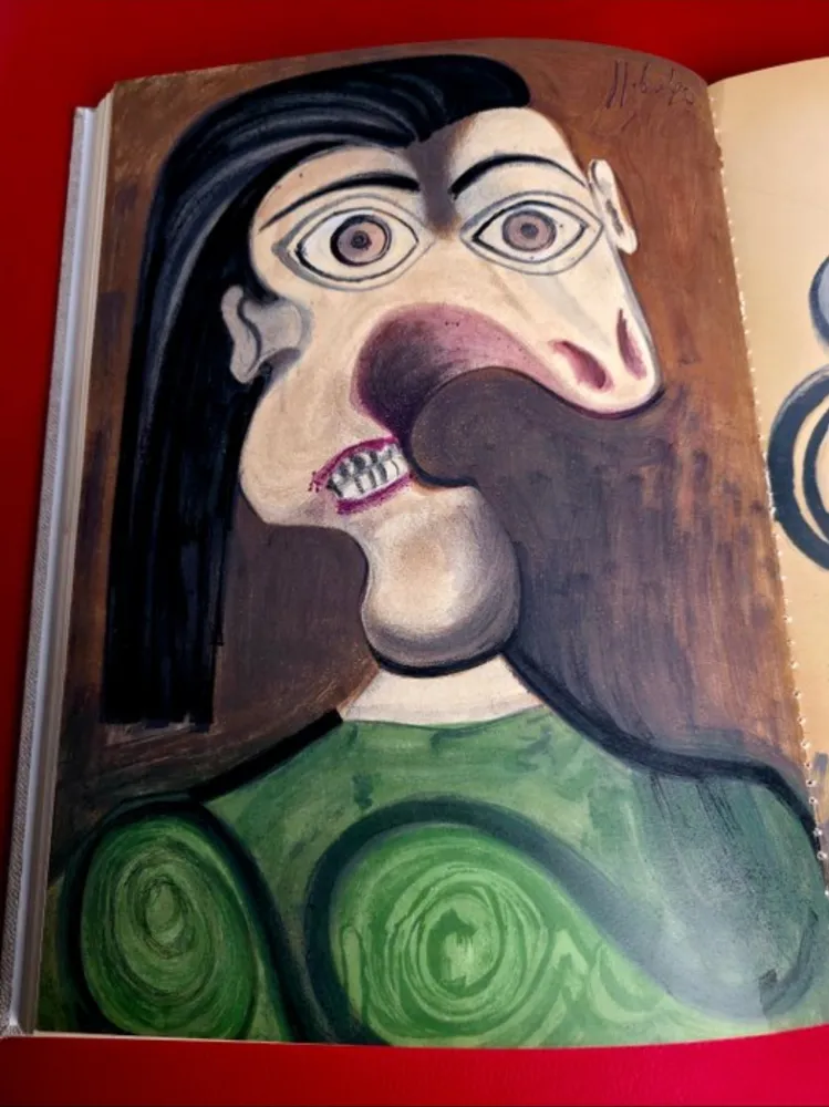 Illustriertes Buch Picasso - La Guerre et la Paix - Cercle d'Art. Paris. 1954