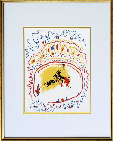 Lithographie Picasso - La Petite Corrida